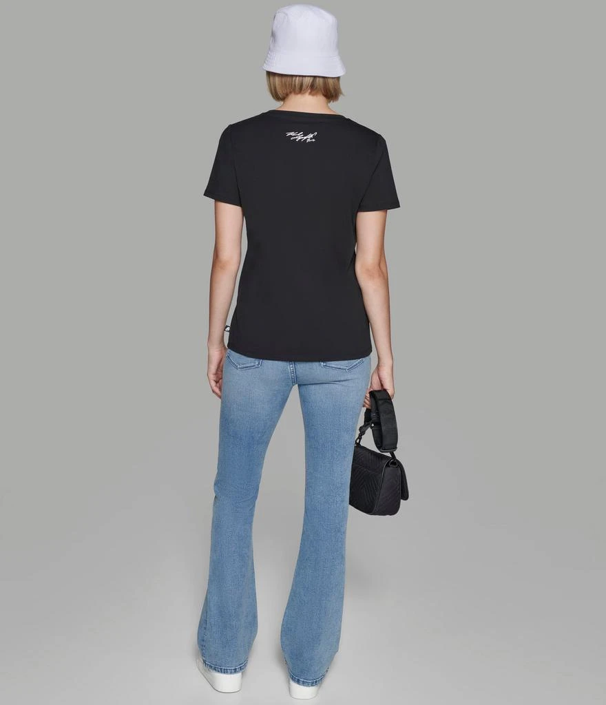 Karl Lagerfeld Paris KARL AND CHOUPETTE EMOJI TEE 2