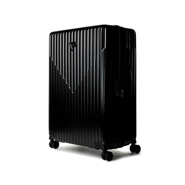 GUESS Large hardshell checked suitcase 1