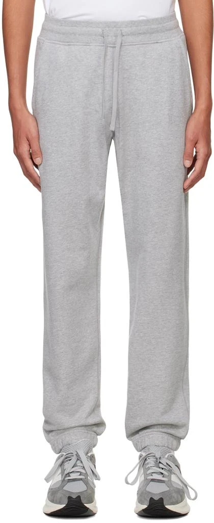REIGNING CHAMP Gray Midweight Terry Standard Sweatpants 1