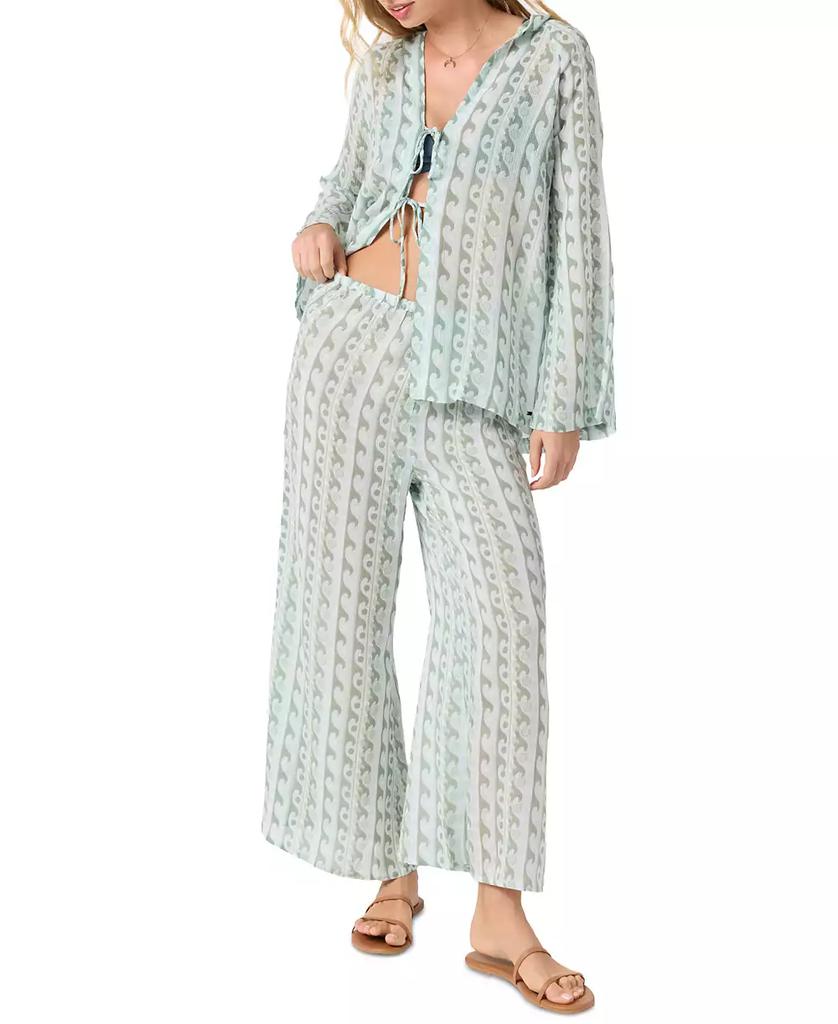 O'Neill Juniors' Regina Printed Cover-Up Pants