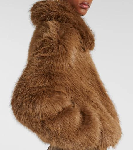The Frankie Shop Hope faux fur jacket 5