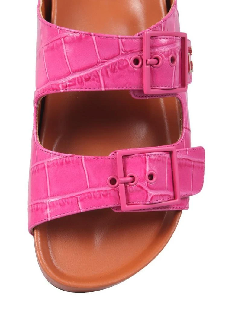 L'AUTRE CHOSE L'Autre Chose Buckle Embossed Sandals 4