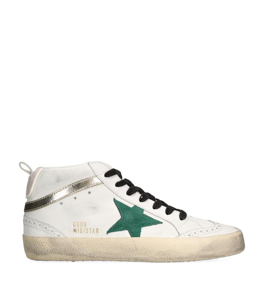 Golden Goose Mid Star Bio High-Top Sneakers