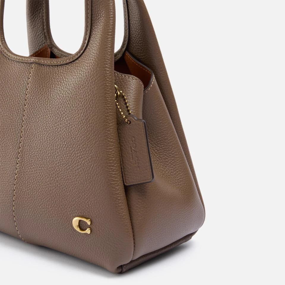 Coach Coach Lana 23 Polished Pebble-Grain Leather Shoulder Bag 4
