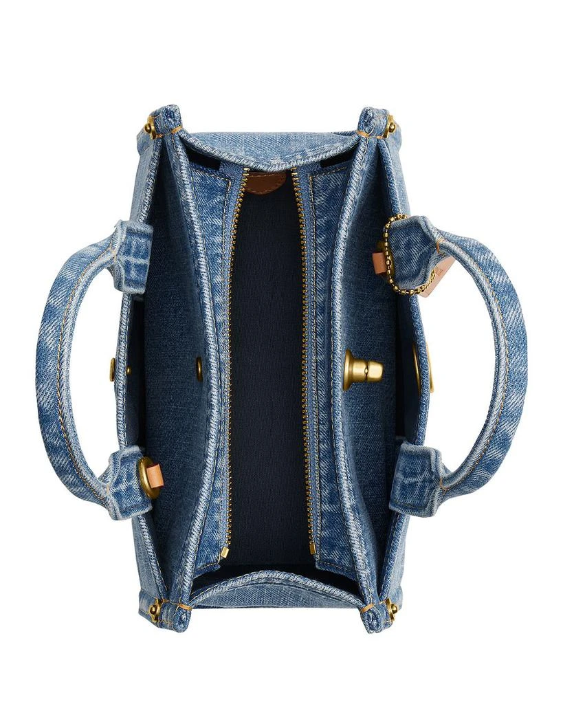 Coach Mini Cargo Denim Tote Bag 2