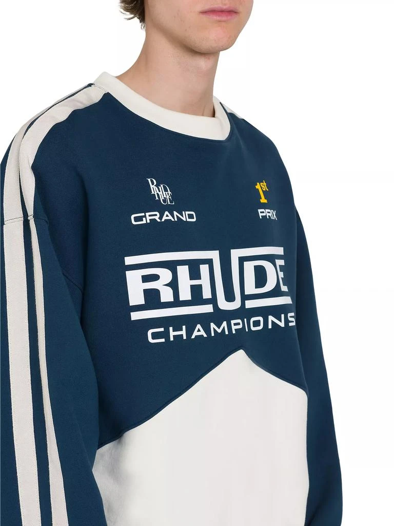 Rhude Champions Crewneck Sweatshirt 6