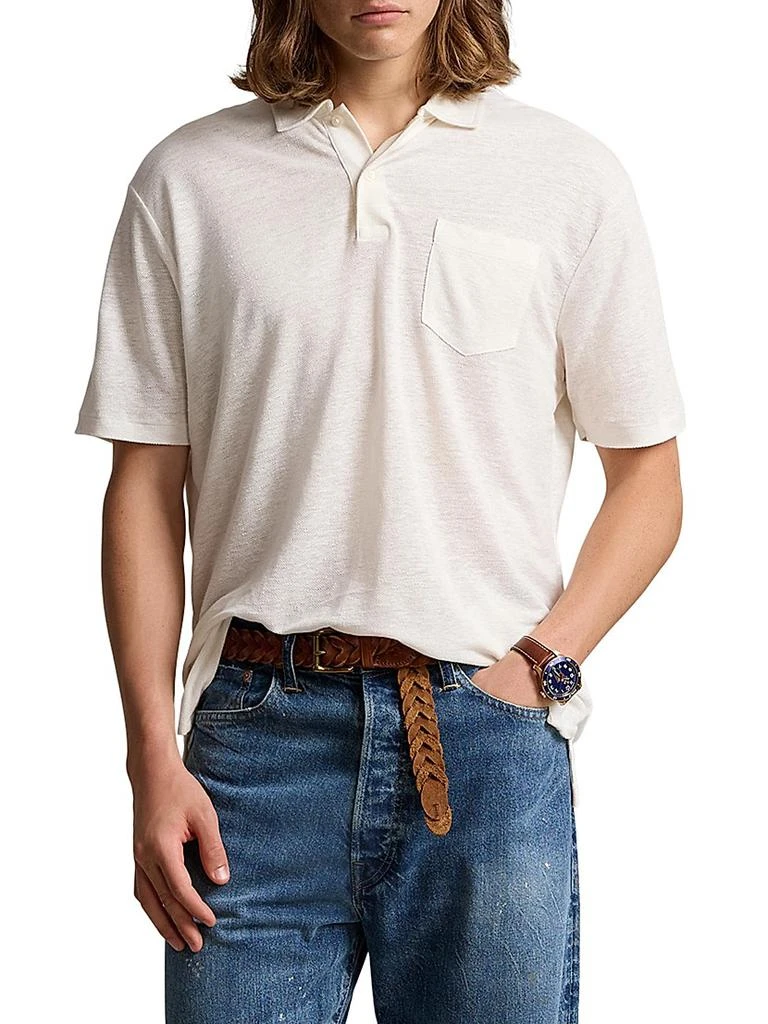 Ralph Lauren Linen Polo Shirt 6