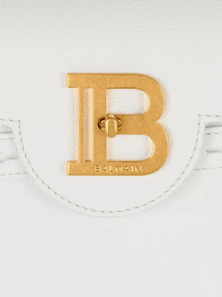 Balmain B Buzz 23 Grained Leather Top Handle Bag 8