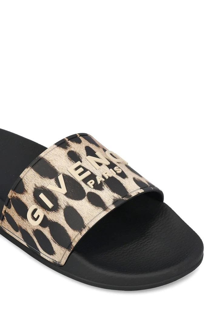 Givenchy Givenchy Leopard Printed Flat Sandals 4