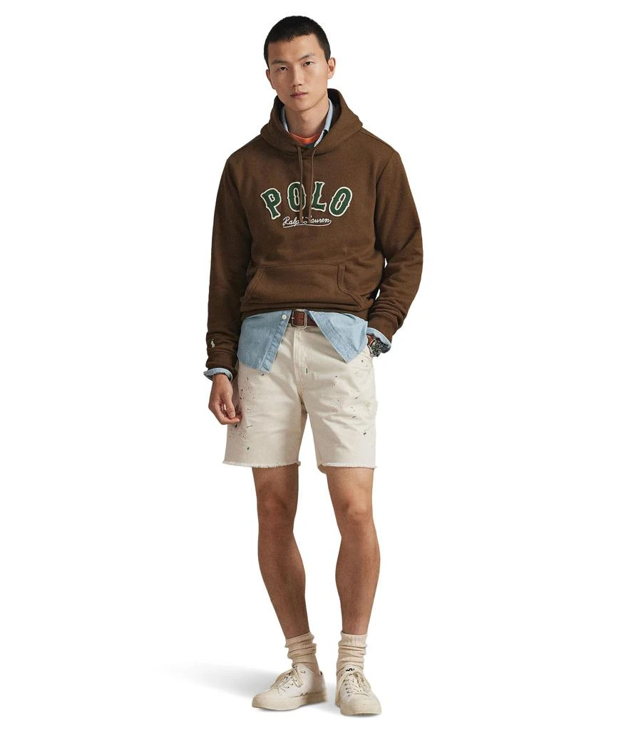 Ralph Lauren The Rl Fleece Western-logo Hoodie