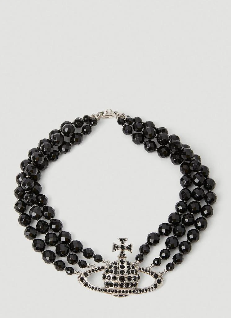 Vivienne Westwood Vivienne Westwood Orb-Charm Embellished Necklace 1