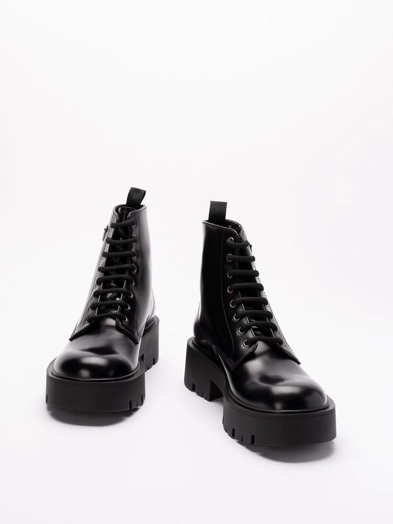 Prada Prada Lace-Up Platform Boots 2
