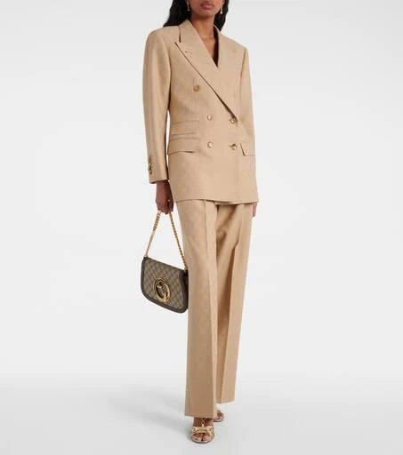 Gucci GG wool jacquard blazer 2