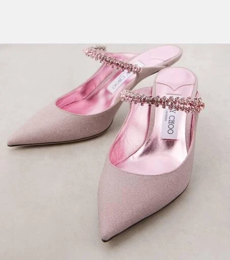 Jimmy Choo Bing 65 embellished mules 6