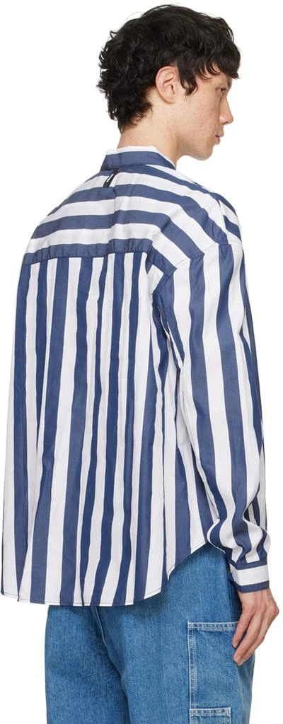 SUNNEI Blue & White Over Shirt 3