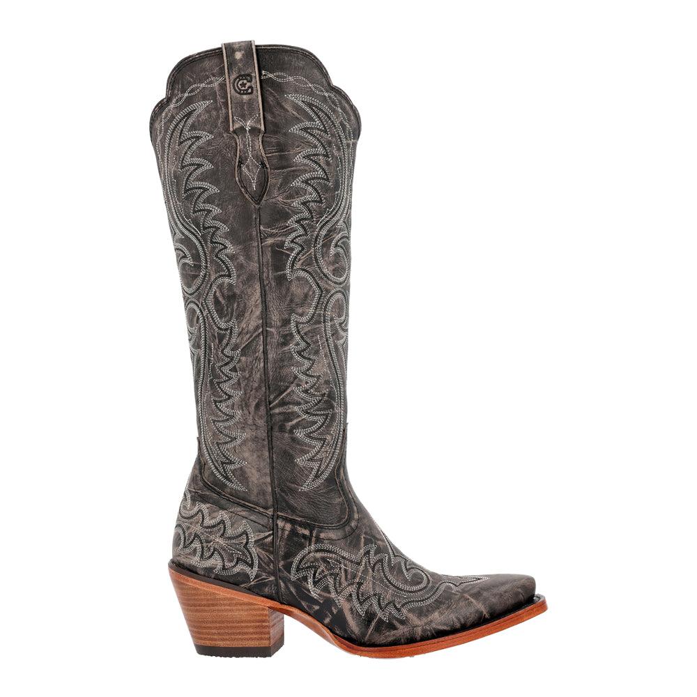 Durango Crush Embroidered Snip Toe Cowboy Boots