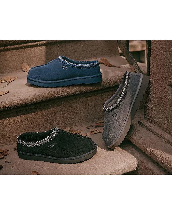 UGG Men's Tasman Suede & Shearling Slippers 9