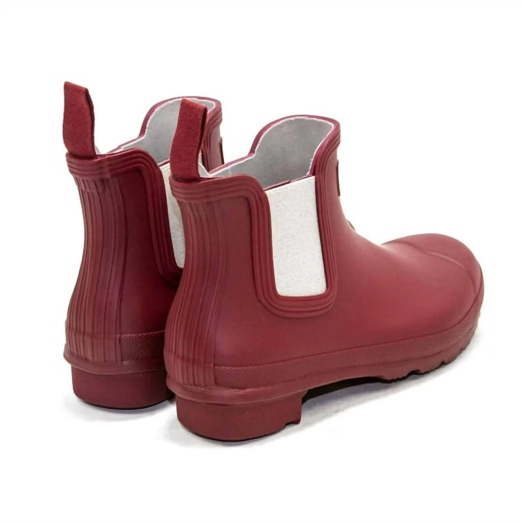 Hunter Women's Original Chelsea Boots In Autumn Stones / Steall 4