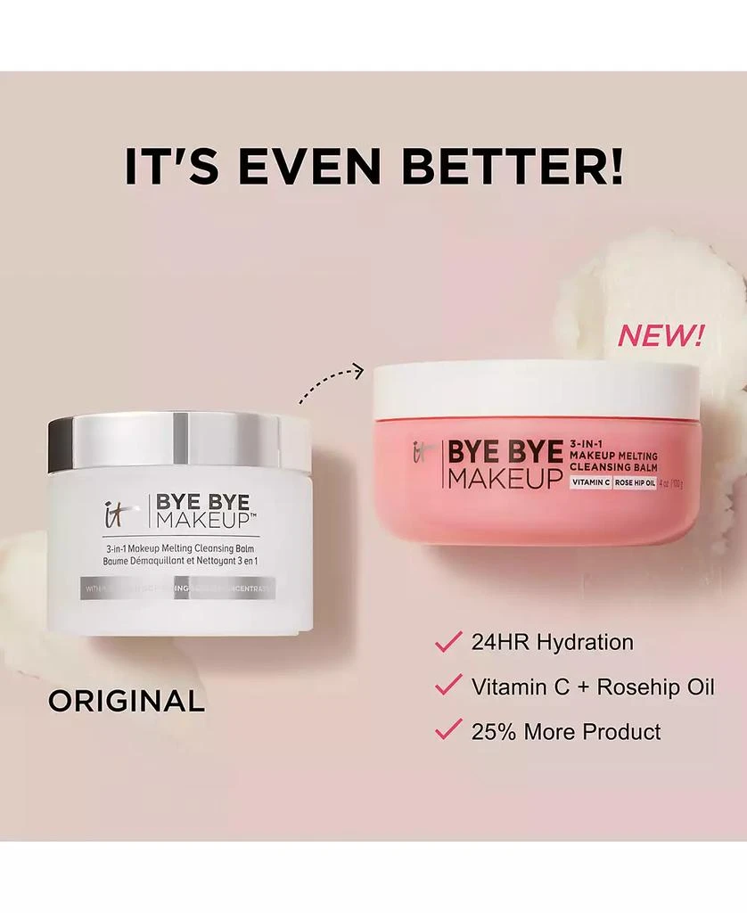 IT Cosmetics Bye Bye Makeup 3-in-1 Makeup Melting Cleansing Balm 8