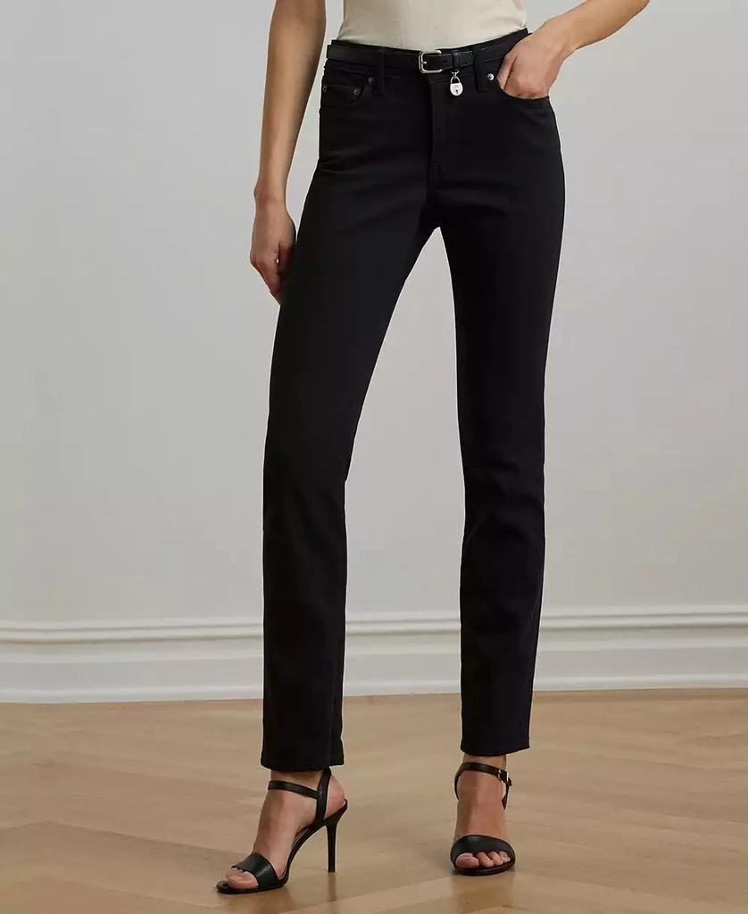 Ralph Lauren Super Stretch Premier Straight Jeans, Regular and Short Lengths 4