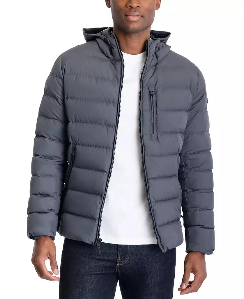 Michael Kors Men's Hooded Puffer Jacket, Created For Macy's 6