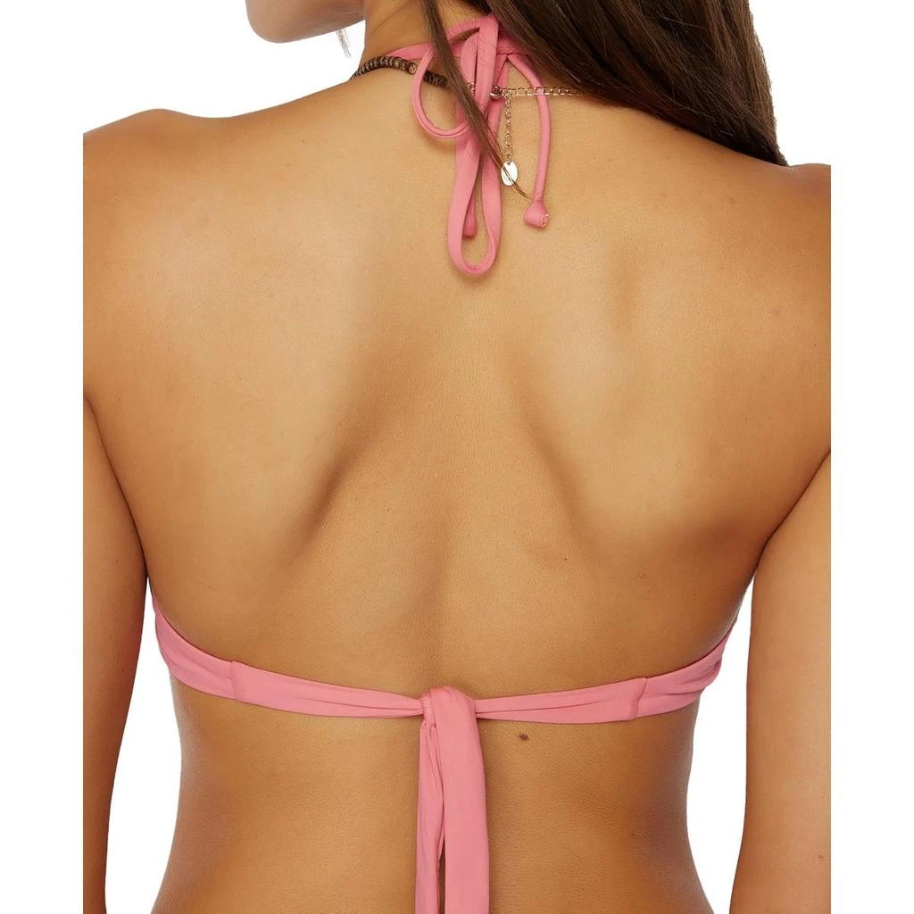 O'Neill Womens Solid Halter Bikini Swim top 2