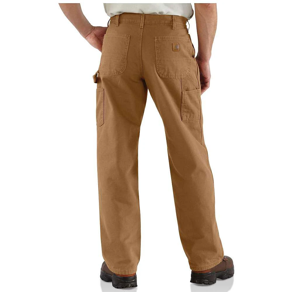 Carhartt Carhartt Men's Washed Duck Work Dungaree Flannel Lined Pant 4