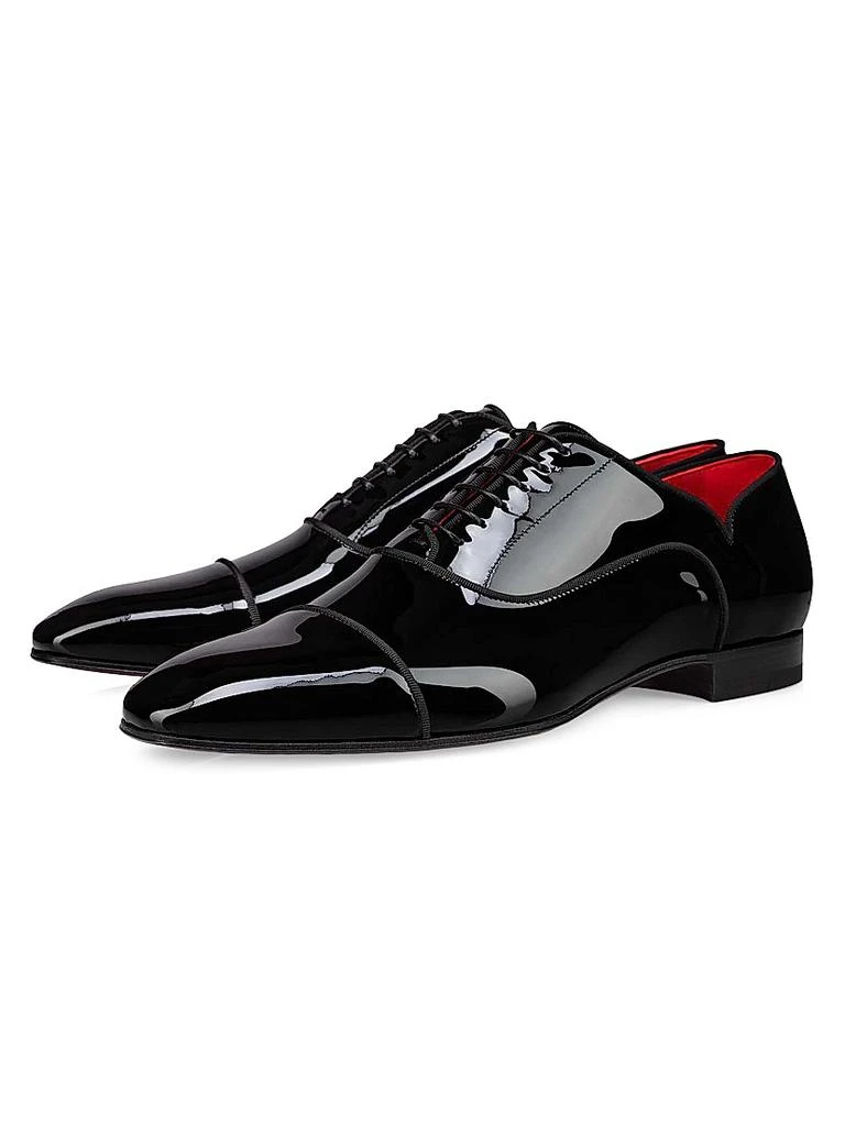 Christian Louboutin Greggy Chick Patent Leather Oxford Shoes 