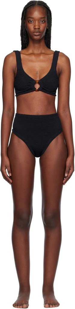 Hunza G Black Nadine Bikini 1