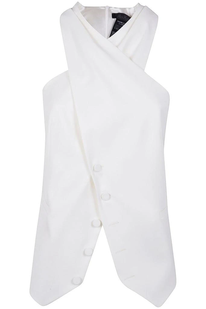 Max Mara Max Mara Pianoforte Selva Button-Up Gilet from Cettire