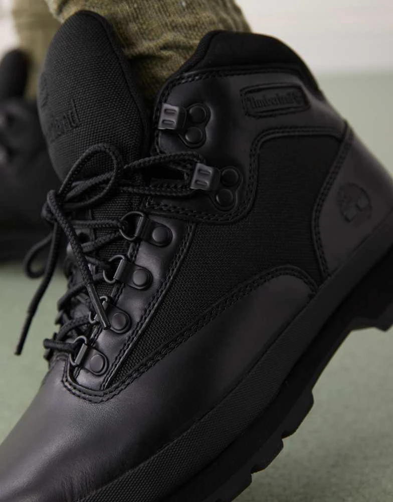 Timberland Timberland Euro Hiker boot in black nubuck 4