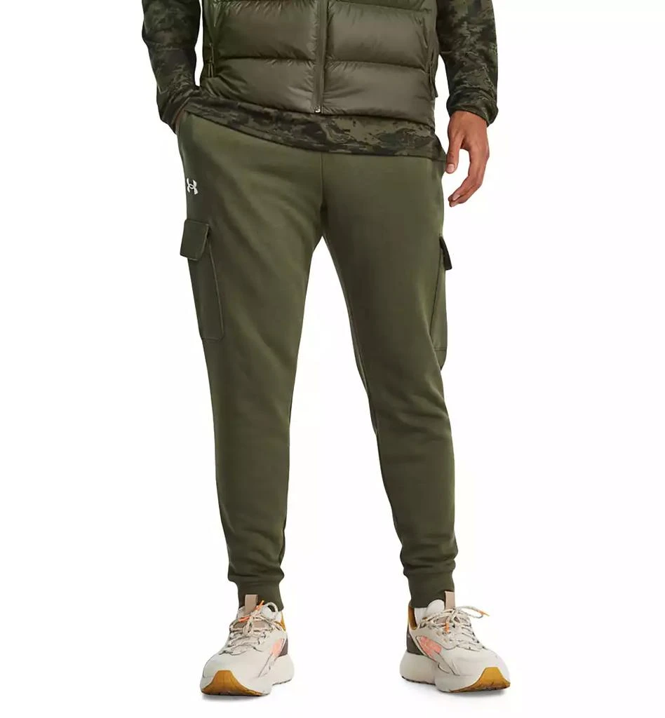 Under Armour Men's Rival Fleece Cargo Jogger Pants 1
