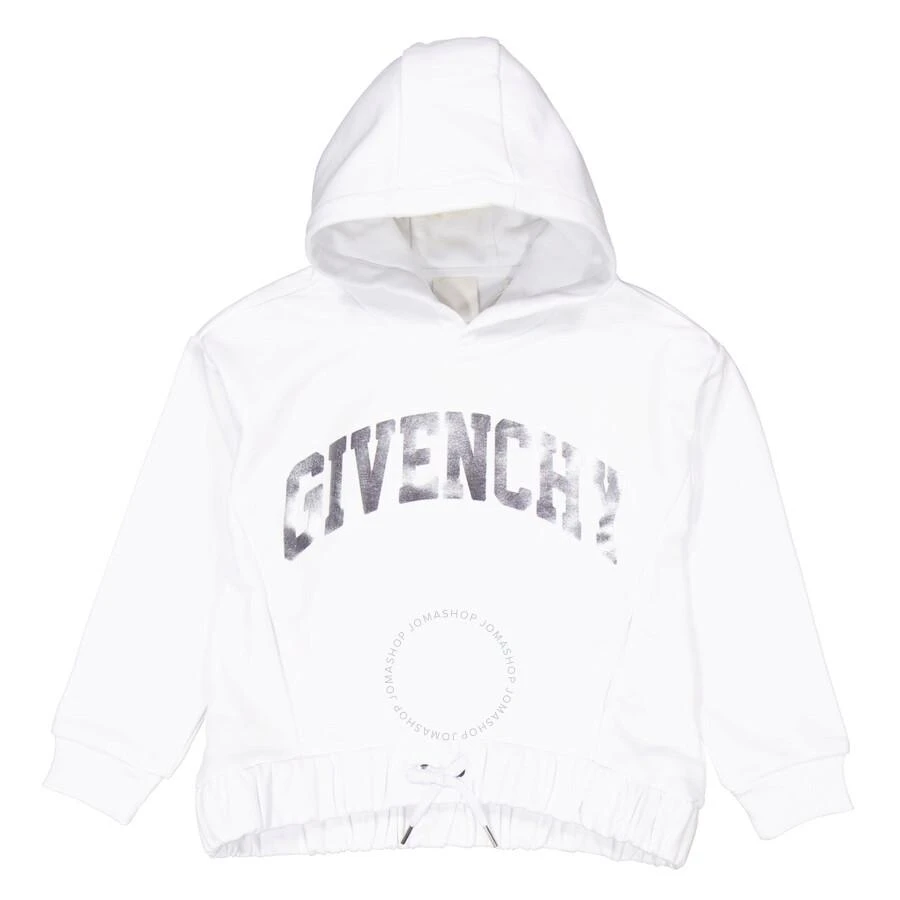 Givenchy Girls Logo-Print Long Sleeve Hoodie 1