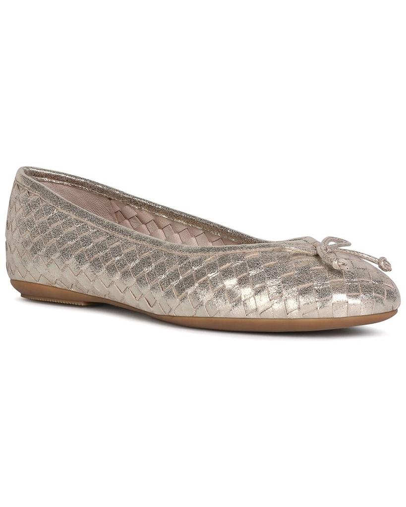 Geox Geox Palmaria Leather Ballerina Flat