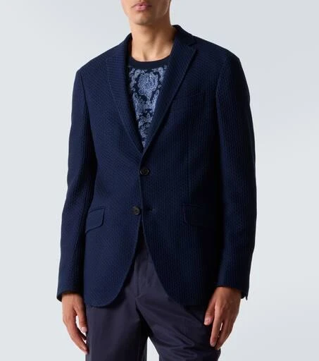 ETRO Cotton jersey blazer 3