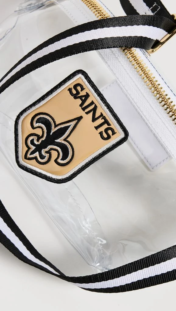 Stoney Clover Lane New Orleans Saints Clear Fanny Pack 4