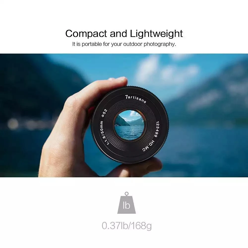 7 artisans 7artisans Photoelectric 50mm f/1.8 Lens for Sony E 8