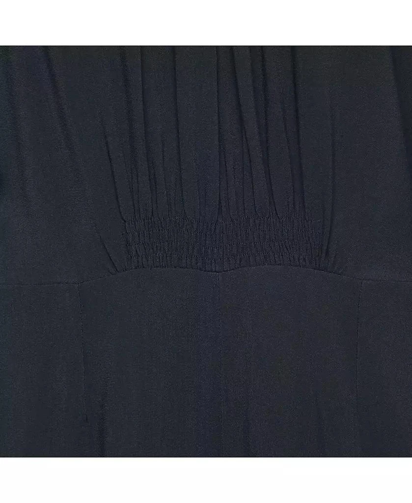 Pre-Owned Stella McCartney Women's Black Crepe Long Sleeve Jumpsuit 5