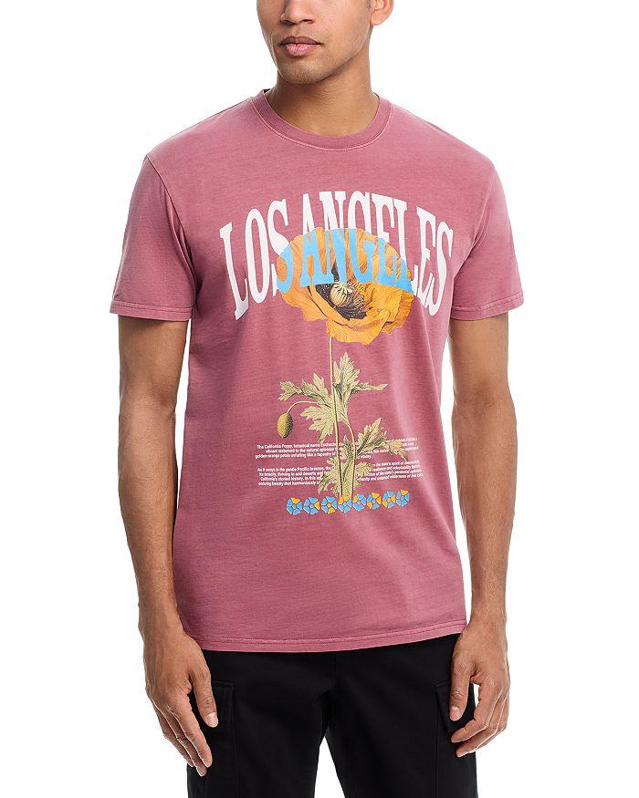 Kid Dangerous Los Angeles Poppy Short Sleeve Graphic Tee