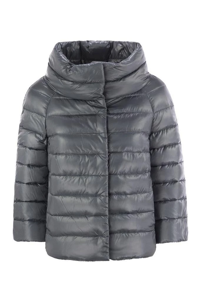 Herno Herno Mini Cape With Jewelled Sleeves 1