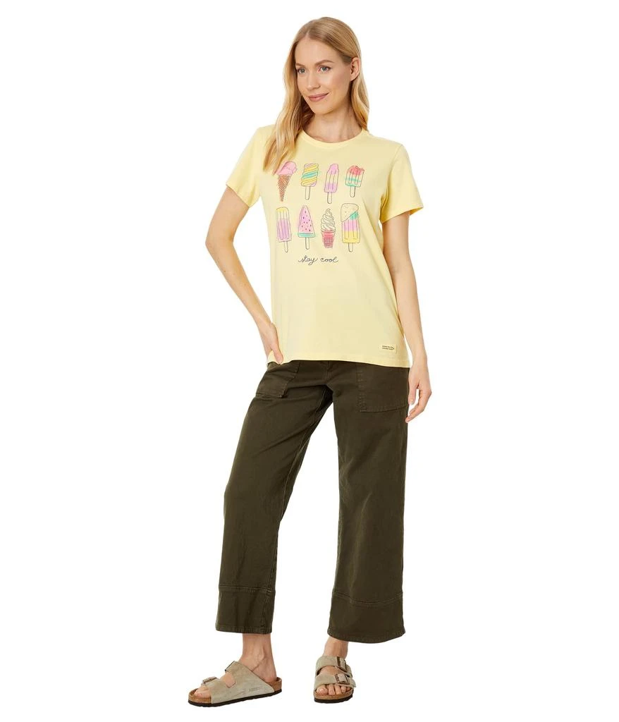 Life is Good Watercolor Ice Cream & Popsicles Short Sleeve Crusher™ Tee 4