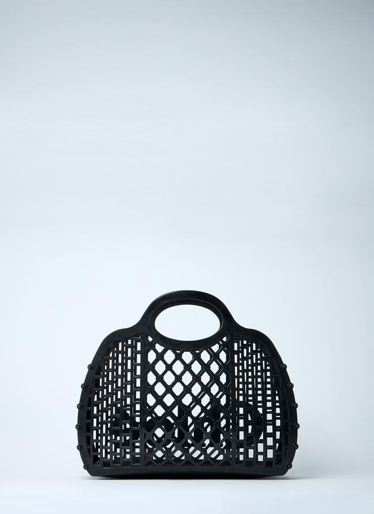 【関税＆送料込み】ChloAC Cage Tote In Jelly Bags Chloé Cage Tote Bag In Jelly in Wooden orange | Chloé US