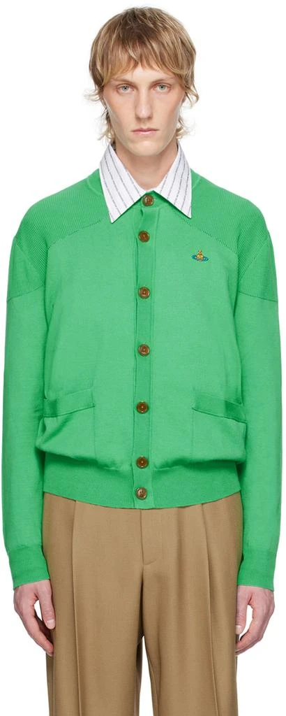 Vivienne Westwood Green Mark Cardigan 1