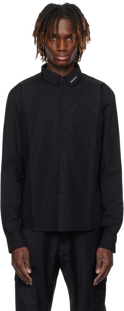 Heliot Emil Black Inertia Shirt