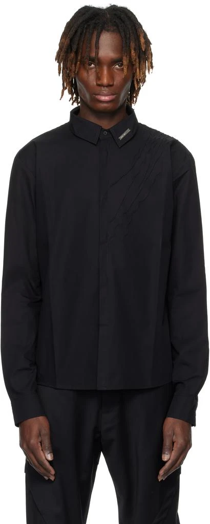 Heliot Emil Black Inertia Shirt 1