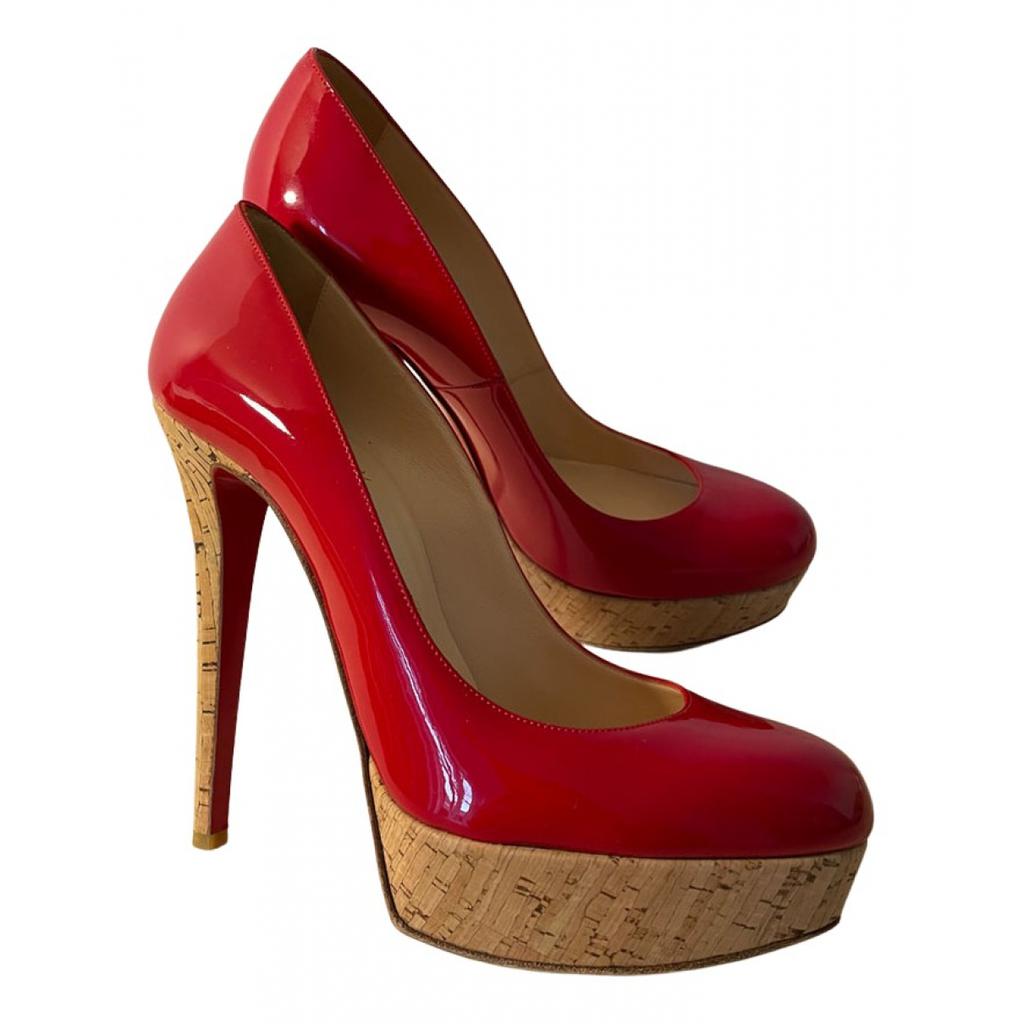 Christian Louboutin Christian Louboutin Bianca patent leather heels