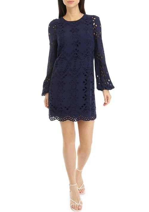 Lilly Pulitzer Pulitzer Alyna Long Sleeve Eyelet Dress 1