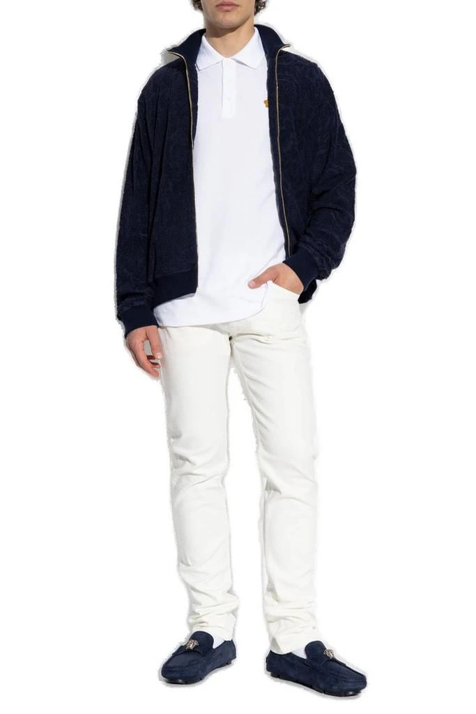 Versace Versace Barocco Pattern Zipped Sweatshirt 3