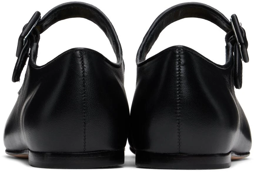 Sandy Liang Black Mary Jane Pointe Ballerina Flats 2