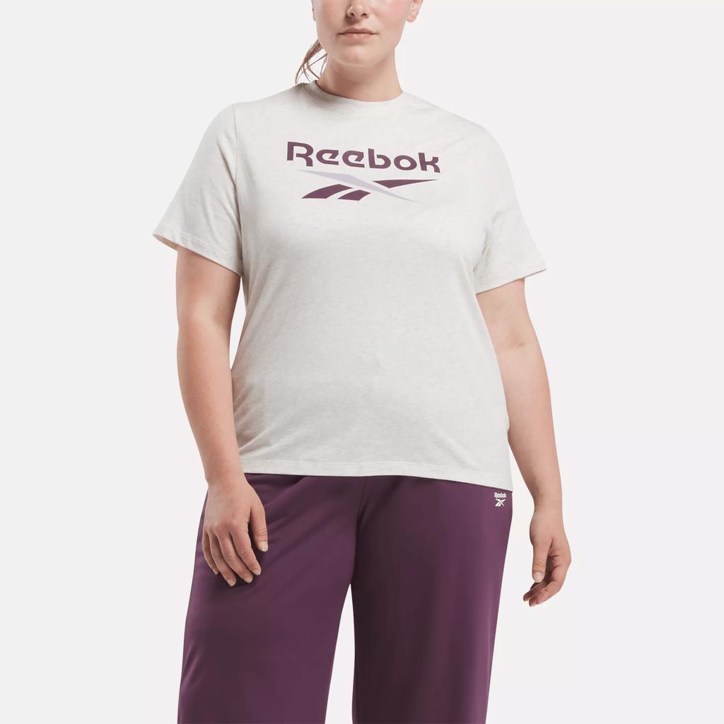 Reebok Women's Reebok Identity Big Logo T-Shirt (Plus Size)